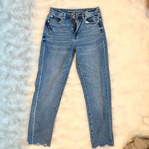 American eagle mom jeans